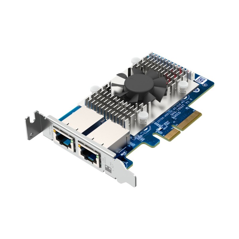 QNAP QXG-10G2T network card Internal Ethernet 10000 Mbit/s QNAP QXG-10G2T network card Internal Ethernet 10000 Mbit/s