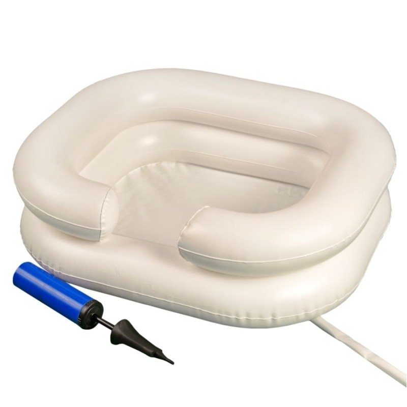 Inflatable head wash pool Inflatable head wash pool