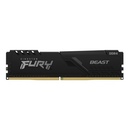 Kingston Technology FURY 8GB 3200MT/s DDR4 CL16 DIMM Beast Black Kingston Technology FURY 8GB 3200MT/s DDR4 CL16 DIMM Beast Black