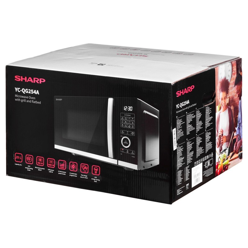 SHARP YC-QG254AEB microwave oven SHARP YC-QG254AEB microwave oven