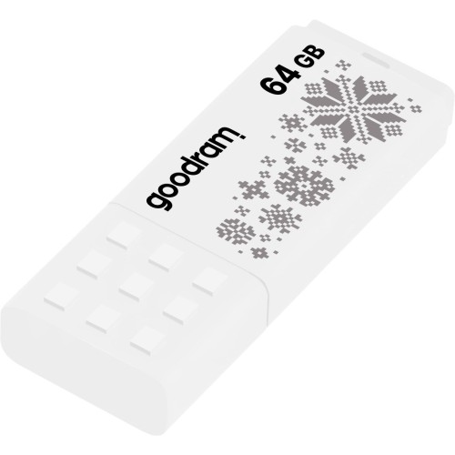 GOODRAM FLASHDRIVE 64GB UME2-WINTER WHITE USB 2.0 GOODRAM FLASHDRIVE 64GB UME2-WINTER WHITE USB 2.0