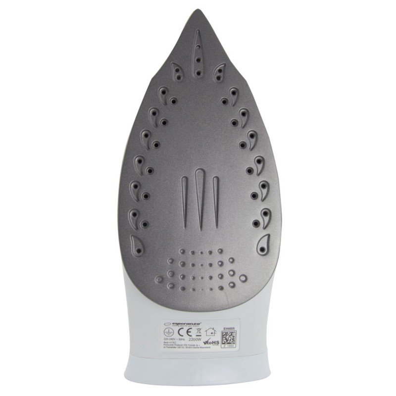 Esperanza EHI005 Steam iron Ceramic soleplate Green,White 2200 W Esperanza EHI005 Steam iron Ceramic soleplate Green,White 2200 W