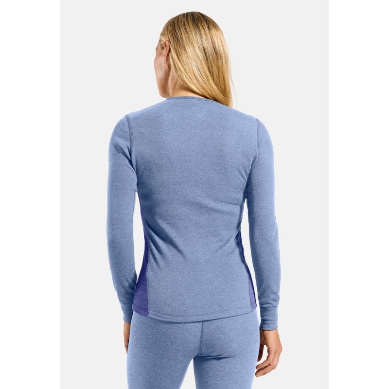 Bielizna termoaktywna - zestaw Odlo Set ACTIVE WARM Special Set roz. M Granatowa Bielizna termoaktywna - zestaw Odlo Set ACTIVE WARM Special Set roz. M Granatowa