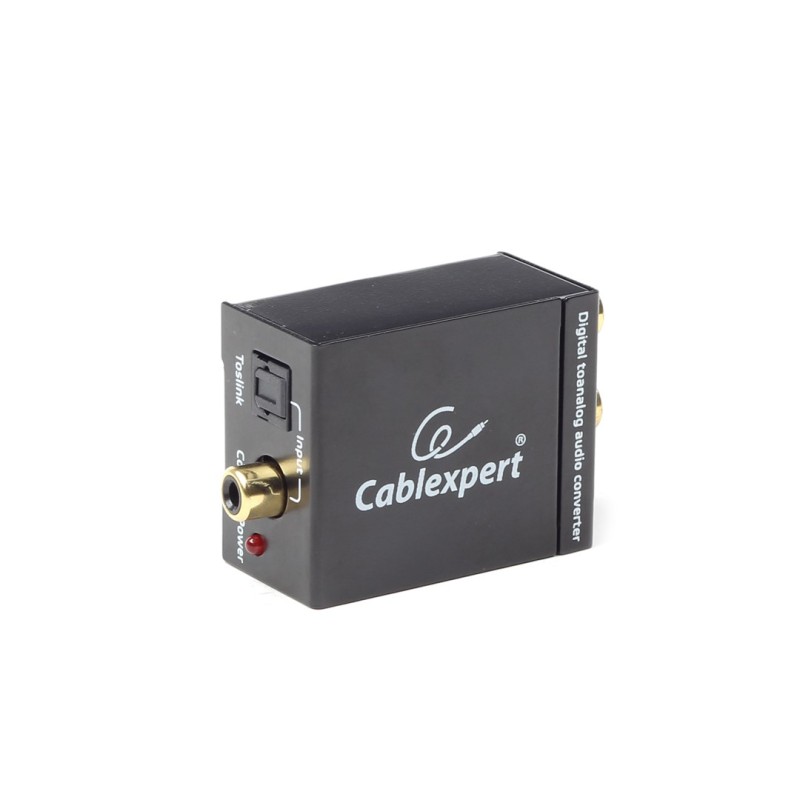 Gembird DSC-OPT-RCA-001 audio converter Black Gembird DSC-OPT-RCA-001 audio converter Black