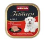 ANIMONDA Vom Feinsten Adult Beef and turkey heart - wet dog food - 150g