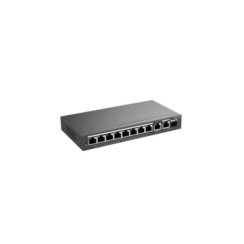 Ruijie Networks RG-ES210GS-P network switch Managed L2 Gigabit Ethernet (10/100/1000) Power over Ethernet (PoE) Black Ruijie Networks RG-ES210GS-P network switch Managed L2 Gigabit Ethernet (10/100/1000) Power over Ethernet (PoE) Black