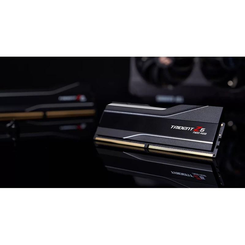 G.Skill Trident Z5 Neo RGB F5-6000J2636H16GX2-TZ5NR memory module 32 GB 2 x 16 GB DDR5 6000 MHz G.Skill Trident Z5 Neo RGB F5-6000J2636H16GX2-TZ5NR memory module 32 GB 2 x 16 GB DDR5 6000 MHz