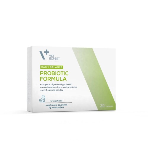 VETEXPERT Probiotic Formula - probiotic for dogs and cats - 30 pcs