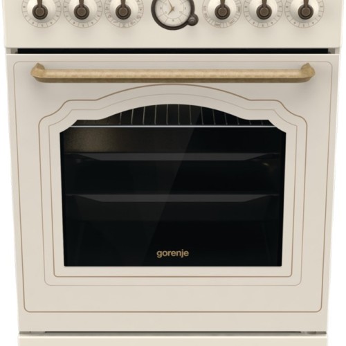 Gorenje GECS5B70CLI Freestanding cooker Electric Ceramic hob Ivory