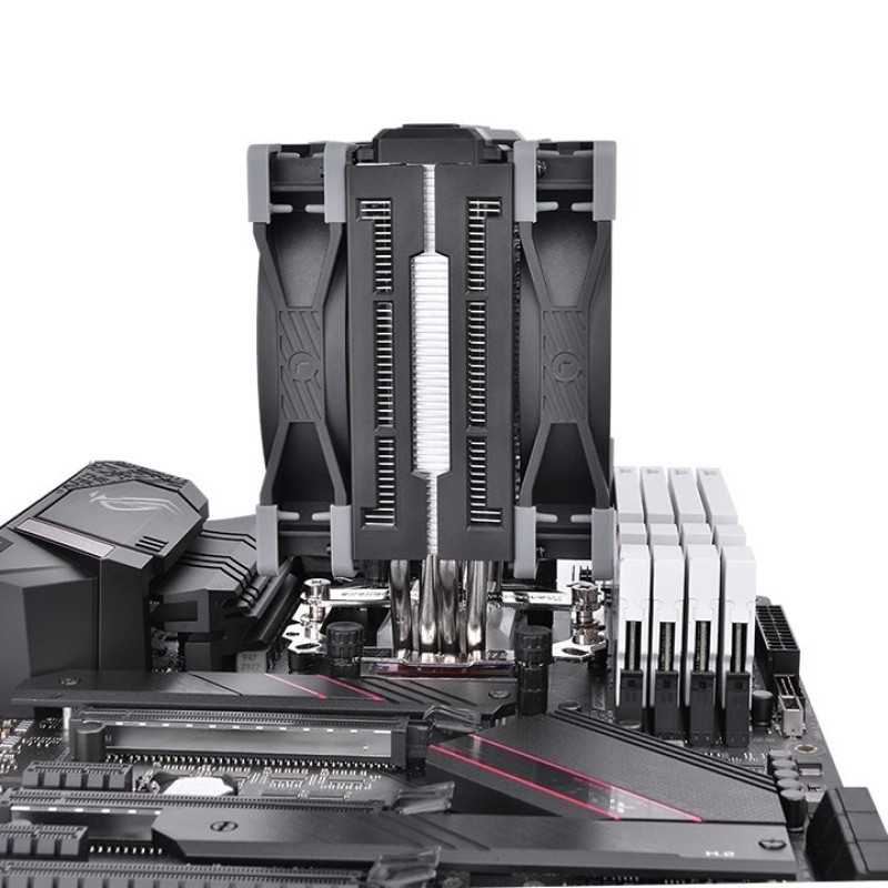 Thermaltake Toughair 510 Processor Cooler 12 cm Black Thermaltake Toughair 510 Processor Cooler 12 cm Black
