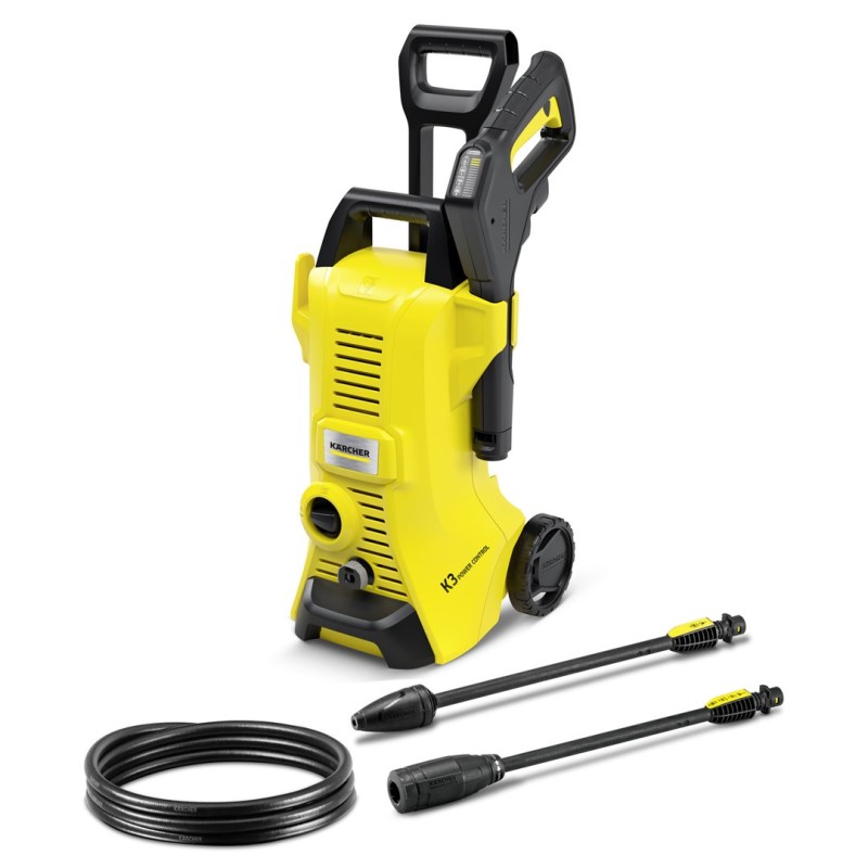 Kärcher K 3 POWER CONTROL pressure washer Upright Electric 380 l/h Black, Yellow Kärcher K 3 POWER CONTROL pressure washer Upright Electric 380 l/h Black, Yellow