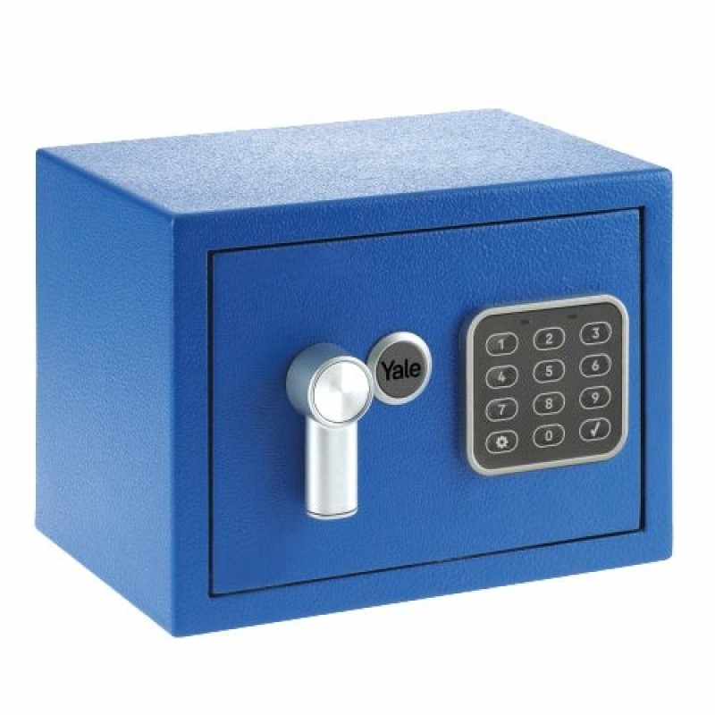 Yale YSV/170/DB2/B Freestanding safe 3.8 l Steel Blue Yale YSV/170/DB2/B Freestanding safe 3.8 l Steel Blue