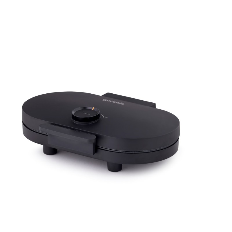 Waffle maker GORENJE WM1200B black, 1200 W