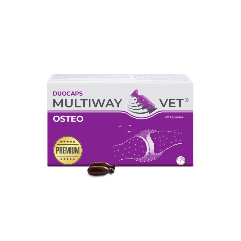 JM SANTE Multiway Vet Duocaps Osteo - twist-off capsules for joints for dogs and cats – 60 pcs JM SANTE Multiway Vet Duocaps Osteo - twist-off capsules for joints for dogs and cats – 60 pcs