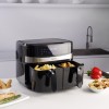 Taurus Air Fry Digital Duo Double 9 L 2200 W Hot air fryer Black Taurus Air Fry Digital Duo Double 9 L 2200 W Hot air fryer Black