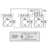 Touch Changeover Switch Light Switch Cross Switch Wall Switch Stair Switch with Color Change LED Backlight Recessed Switch 1-Fold Round White Touch Changeover Switch Light Switch Cross Switch Wall Switch Stair Switch with Color Change LED Backlight Recessed Switch 1-Fold Round White