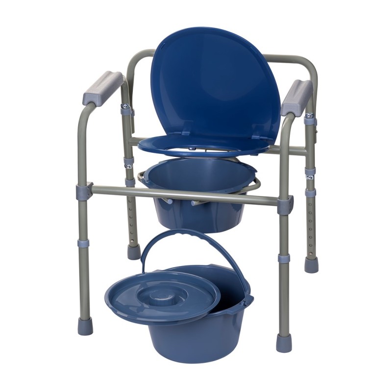 Folding toilet chair 3in1 KT100AM Folding toilet chair 3in1 KT100AM