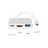 Maclean MCTV-840 USB graphics adapter 4096 x 2304 pixels Silver Maclean MCTV-840 USB graphics adapter 4096 x 2304 pixels Silver
