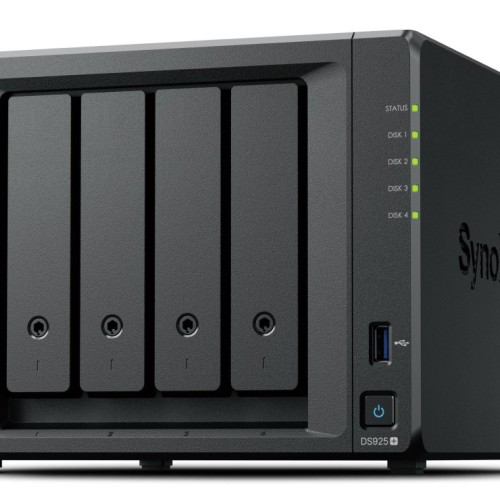 NAS Synology DS925+; Tower; 4x (3.5
