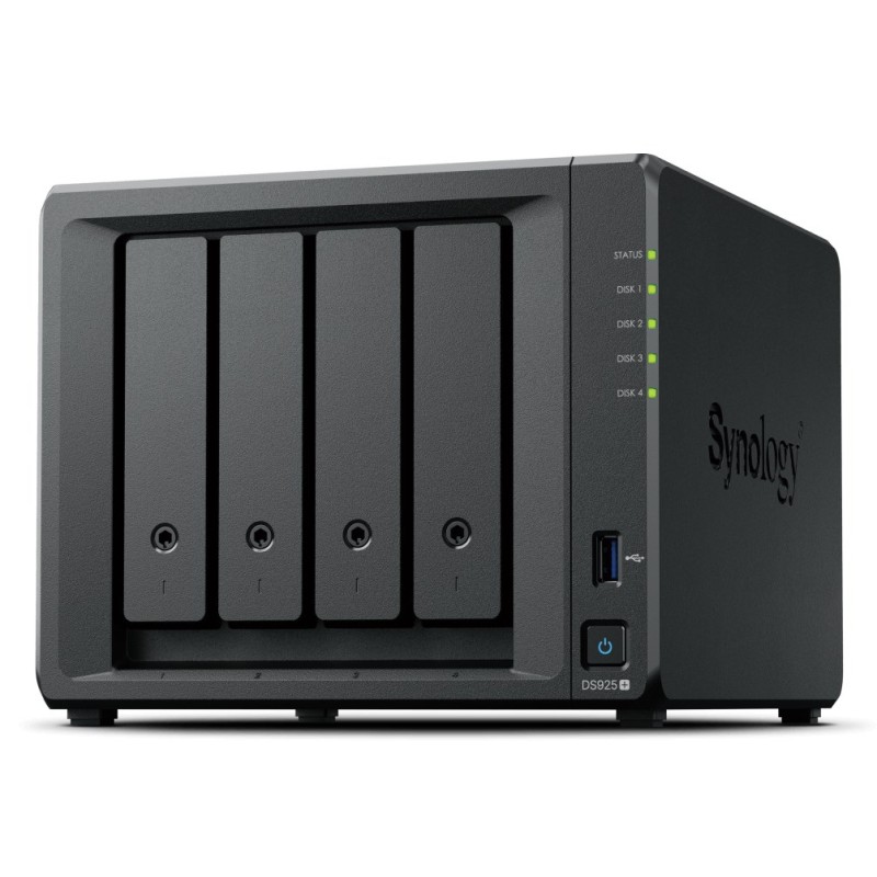 NAS Synology DS925+; Tower; 4x (3.5 NAS Synology DS925+; Tower; 4x (3.5