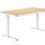 ACTIVEJET desk with electric height adjustment 140x70 ET119W-C white/oak