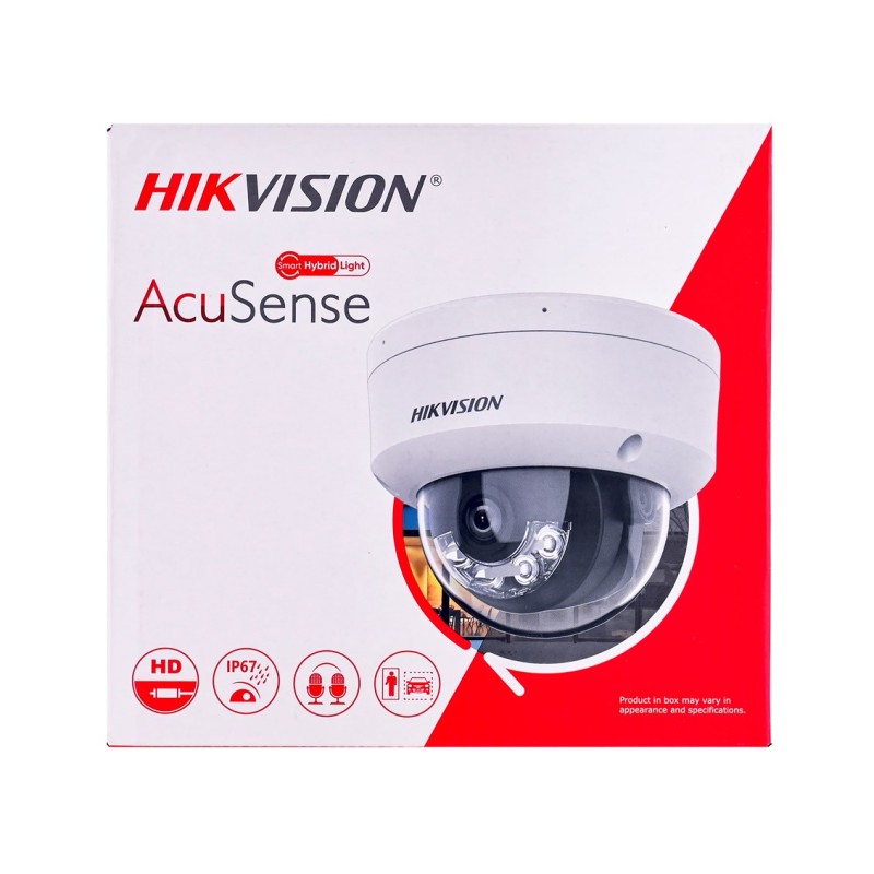 Hikvision DS-2CD2123G2-LIS2U(2.8mm) Dome IP security camera Indoor & outdoor 1920 x 1080 pixels Ceiling/wall Hikvision DS-2CD2123G2-LIS2U(2.8mm) Dome IP security camera Indoor & outdoor 1920 x 1080 pixels Ceiling/wall