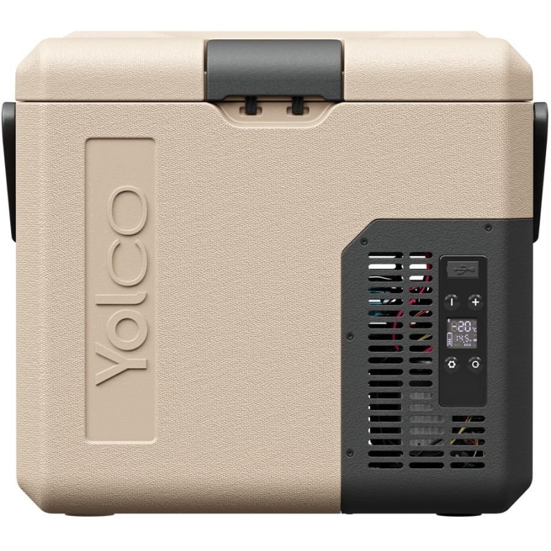 PORTABLE COMPRESSOR FRIDGE YOLCO ET18 SAND PORTABLE COMPRESSOR FRIDGE YOLCO ET18 SAND
