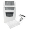 Leitz IQ Slim Office P-4 paper shredder Cross shredding 22 cm White Leitz IQ Slim Office P-4 paper shredder Cross shredding 22 cm White