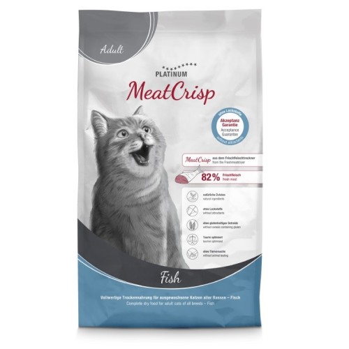 PLATINUM MeatCrisp Adult Fish - dry cat food - 1,5kg PLATINUM MeatCrisp Adult Fish - dry cat food - 1,5kg