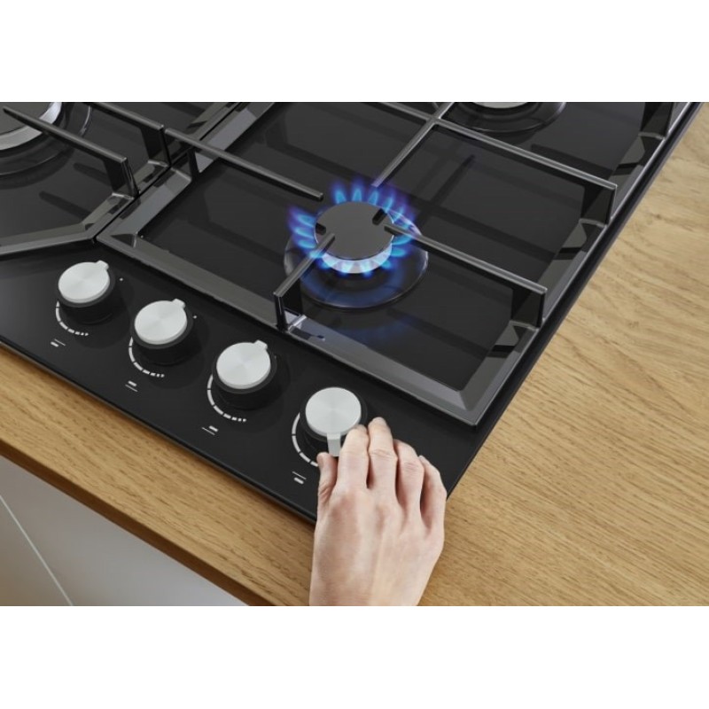 Gorenje GT641KB hob Black Built-in 60 cm Gas 4 zone(s) Gorenje GT641KB hob Black Built-in 60 cm Gas 4 zone(s)