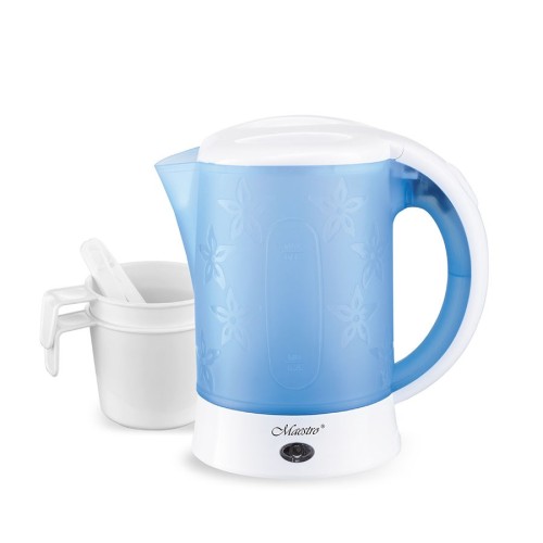 Feel-Maestro MR010 electric kettle 0.6 L Blue, White 600 W Feel-Maestro MR010 electric kettle 0.6 L Blue, White 600 W
