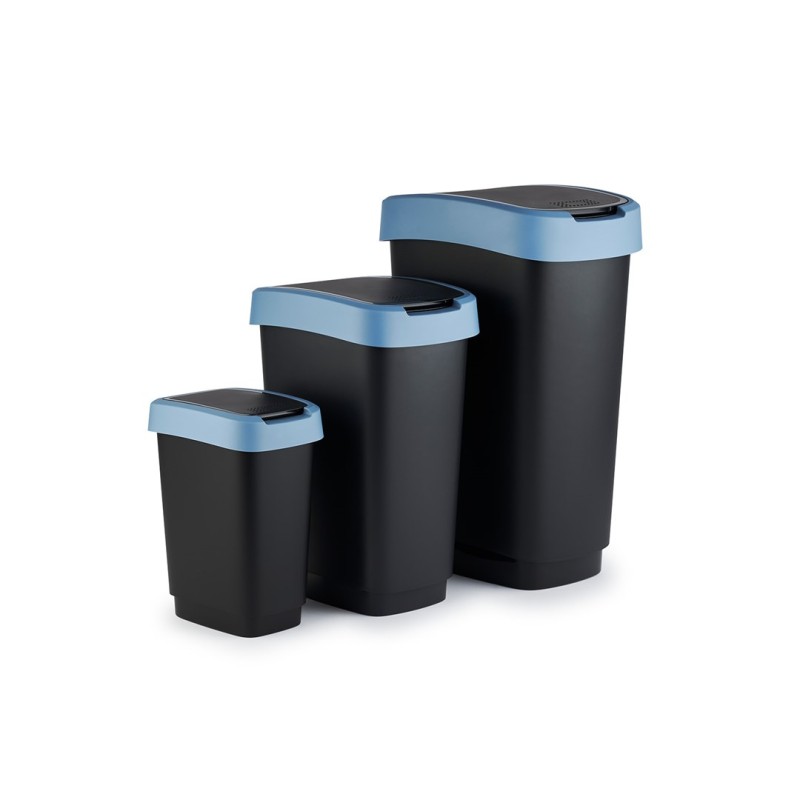 ROTHO Twist Blue - trash bin – 25l ROTHO Twist Blue - trash bin – 25l