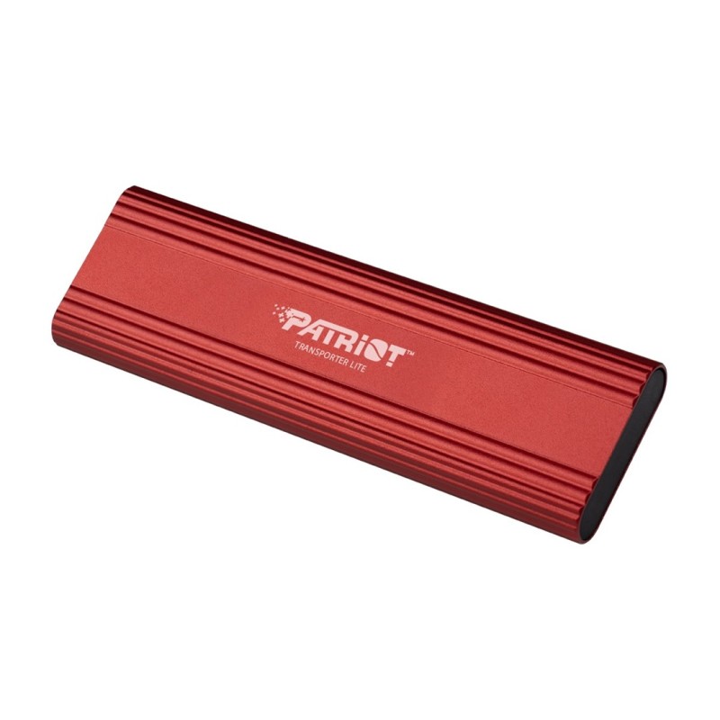 External Portable SSD PATRIOT MEMORY Transporter Lite 512 GB USB3.2 Type-C 1000 MB/S (PTPL512GPEC) Red External Portable SSD PATRIOT MEMORY Transporter Lite 512 GB USB3.2 Type-C 1000 MB/S (PTPL512GPEC) Red
