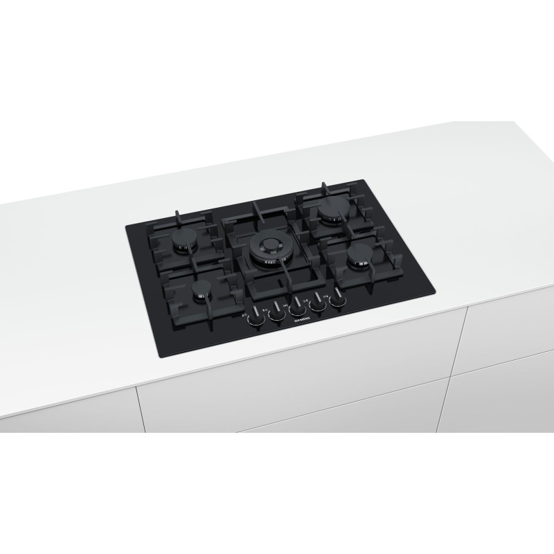 Siemens EP7A6QB90 hob Black Built-in Gas 5 zone(s) Siemens EP7A6QB90 hob Black Built-in Gas 5 zone(s)