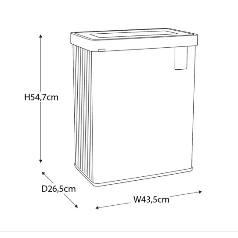Recycling bin 54 L 261013 KETER Recycling bin 54 L 261013 KETER