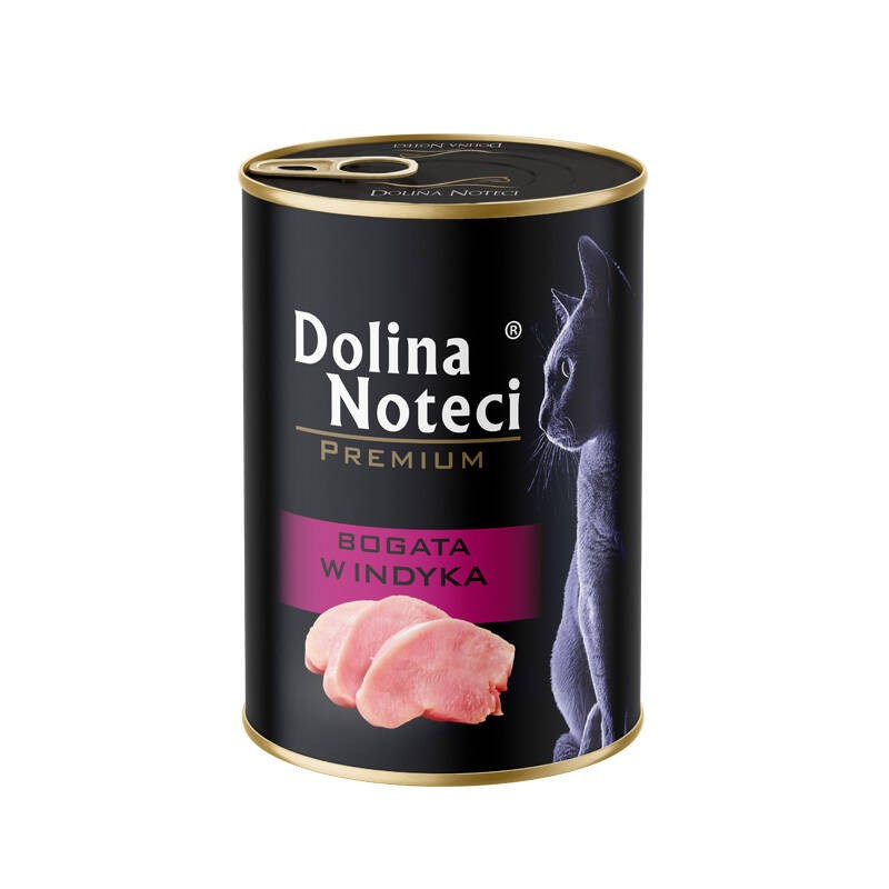 DOLINA NOTECI Premium Rich in turkey - wet cat food - 400g DOLINA NOTECI Premium Rich in turkey - wet cat food - 400g