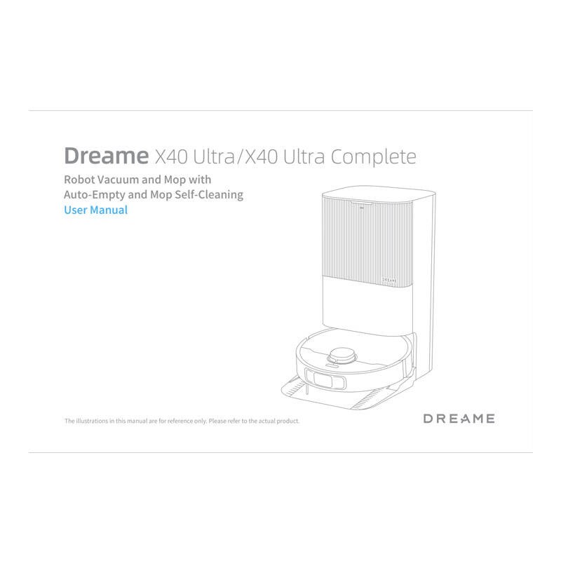 Dreame X40 Ultra Complete 0.3 L Bagless White Dreame X40 Ultra Complete 0.3 L Bagless White
