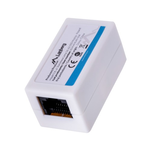 Lanberg AD-RJ45-RJ45-OU6 network splitter White Lanberg AD-RJ45-RJ45-OU6 network splitter White