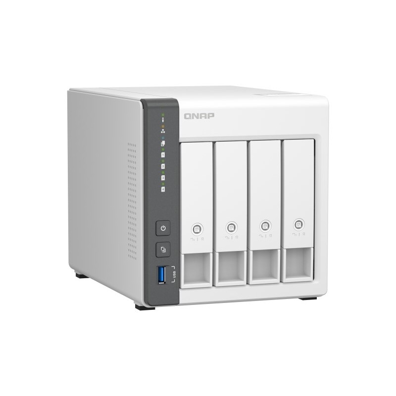 QNAP TS-433 NAS Tower Ethernet LAN Cortex-A55 QNAP TS-433 NAS Tower Ethernet LAN Cortex-A55
