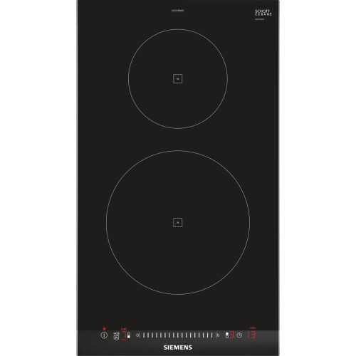 Siemens EH375FBB1E hob Black Built-in Zone induction hob 2 zone(s)
