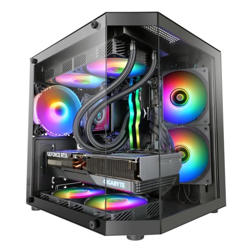 Mars Gaming MC-3TLITE Mini Tower Black Mars Gaming MC-3TLITE Mini Tower Black