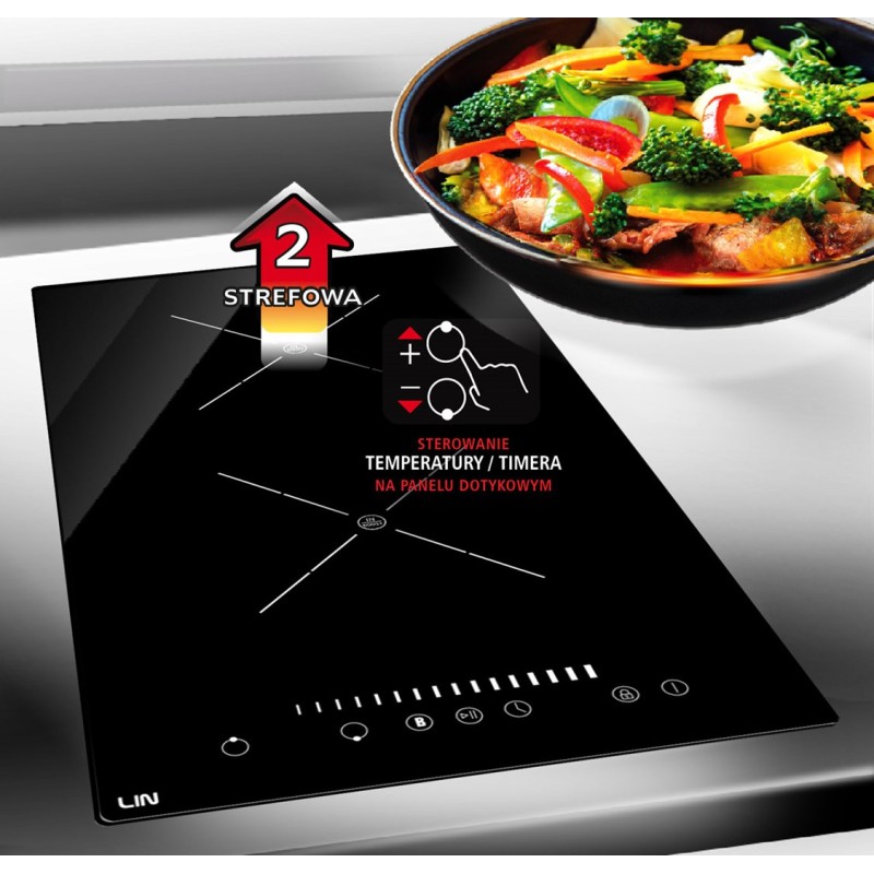 Induction cooktop LI-A23511 3500 W Black Induction cooktop LI-A23511 3500 W Black