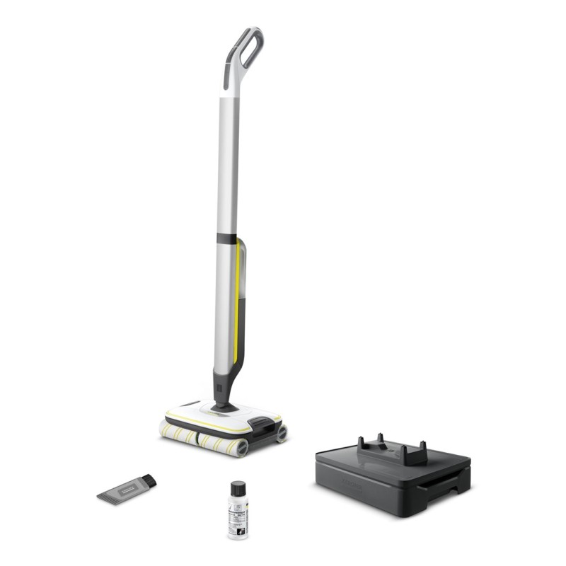 Kärcher FC 7 CORDLESS Electric broom Battery Wet Bagless Black, White, Yellow 2.85 Ah Kärcher FC 7 CORDLESS Electric broom Battery Wet Bagless Black, White, Yellow 2.85 Ah