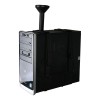 Techly ICA-CS 63 CPU holder Desk-mounted CPU holder Black Techly ICA-CS 63 CPU holder Desk-mounted CPU holder Black