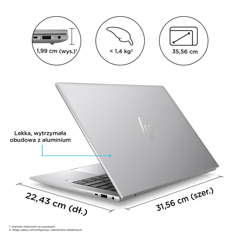 HP ZBook Firefly 14 G10 А AMD Ryzen™ 5 PRO 7640HS Mobile workstation 35.6 cm (14 HP ZBook Firefly 14 G10 А AMD Ryzen™ 5 PRO 7640HS Mobile workstation 35.6 cm (14