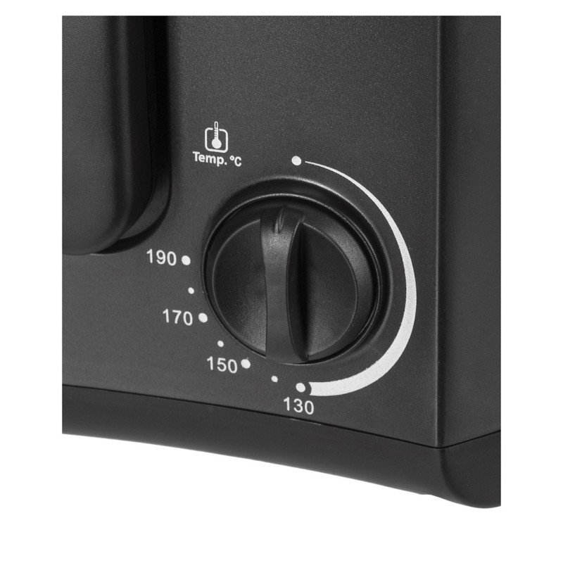 Clatronic FR 3649 Single 2.5 L 1600 W Black Clatronic FR 3649 Single 2.5 L 1600 W Black