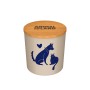ANIMAL ISLAND Odour neutralising candle - Vanilla and caramel