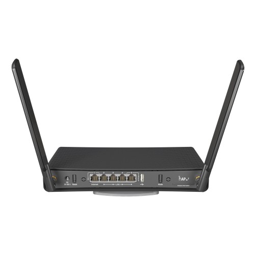 Mikrotik hAP ac³ wireless router Gigabit Ethernet Dual-band (2.4 GHz / 5 GHz) Black Mikrotik hAP ac³ wireless router Gigabit Ethernet Dual-band (2.4 GHz / 5 GHz) Black