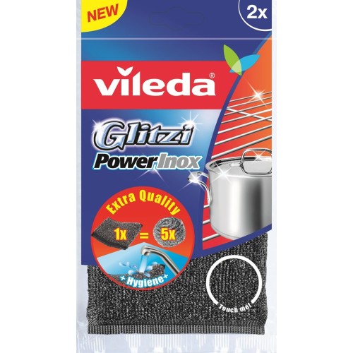 Sponge Vileda Glitzi Power Inox 2 pc(s) Sponge Vileda Glitzi Power Inox 2 pc(s)