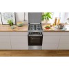 Gorenje GKS5C71XF Freestanding cooker with oven Silver